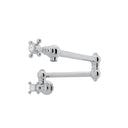 Polished Chrome / Metal Cross Handle