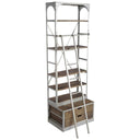 Medium Brown-Silver