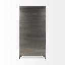 Mercana Poppy 37.8" x 15" x 74" Iron Display Cabinet