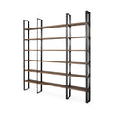Mercana Taunton 10.5" x 80" x 90" Solid Wood Wall Shelf