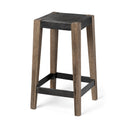Mercana Nell 15" x 15" x 26" Solid Wood Stool