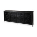 Mercana Poppy 79" x 16" x 33" Iron Sideboard