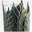 Mercana Pana 6.3" x 6.3" x 9.4" Metal Candle Holder
