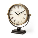 Mercana Houston 4" x 12" x 13" Table Clock