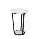 Mercana Bombola 15" x 15" x 21" Metal Side Table