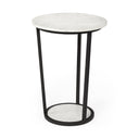 Mercana Bombola 18" x 18.1" x 25.2" Metal Side Table