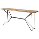 Mercana Papillion 66" x 17" x 29" Solid Wood Console Table