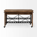Mercana Stuart 28" x 63" x 34.8" Kitchen Island