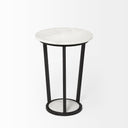 Mercana Bombola 15" x 15" x 21" Metal Side Table