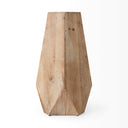 Mercana Allen 10" x 5.5" x 19.3" Solid Wood Vase
