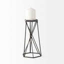 Mercana Sixx 6.1" x 5.3" x 11" Metal Candle Holder