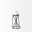 Mercana Sixx 5.3" x 4.7" x 8.1" Metal Candle Holder
