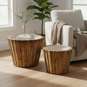Mercana John 24.5" x 24.5" x 19" Side Table