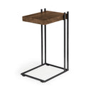 Mercana Maddox 17.1" x 13.5" x 27" Solid Wood Side Table