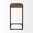 Mercana Maddox 17.1" x 13.5" x 27" Solid Wood Side Table