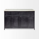 Mercana Fieri 58" x 32" x 36.5" Kitchen Island