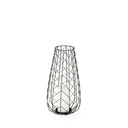 Mercana Petiole 8.3" x 8.3" x 16.1" Metal Candle Holder