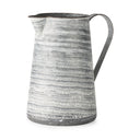 Mercana Serena 10" x 7.1" x 10.6" Metal Jug Vase