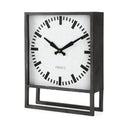Mercana Felix 14.4" x 5.1" x 18.1" Table Clock