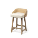 Mercana Monmouth 19.5" x 20" x 30.3" Fabric Stool