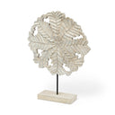 Mercana Kamara 16" x 4" x 22.2" Solid Wood Decorative Object