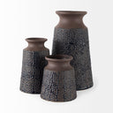 Mercana Sefina 4.5" x 4.5" x 7.5" Ceramic Vase