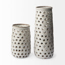 Mercana Canasta 7.5" x 7.5" x 11.5" Ceramic Vase