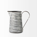Mercana Serena 8" x 5.1" x 7.8" Metal Jug Vase
