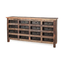 Mercana Wilton 63" x 16" x 32" Solid Wood Sideboard