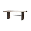 Mercana Ledger 84" x 38" x 30" Solid Wood Dining Table