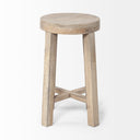 Mercana Brahma 18" x 18" x 26" Solid Wood Stool