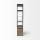 Mercana Braxton 41.5" x 18.5" x 90" Solid Wood Wall Shelf