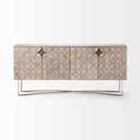 Mercana Excelsior 72.5" x 18.3" x 32.5" Solid Wood Sideboard