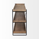 Mercana Trey 80" x 16" x 30" Solid Wood Console Table