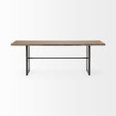 Mercana Ledger 84" x 38" x 30" Solid Wood Dining Table