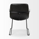 Mercana Sawyer 23.2" x 25.6" x 33.1" Metal Dining Chair
