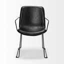 Mercana Sawyer 23.2" x 25.6" x 33.1" Metal Dining Chair