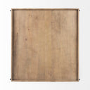 Mercana Trey 48" x 46" x 17" Solid Wood Coffee Table