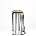 Mercana Seagram 20" x 18.5" x 30.5" Metal Stool