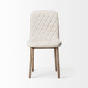 Mercana David 19" x 30" x 35.3" Fabric Dining Chair