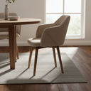 Mercana Ronald 23.3" x 21.8" x 32.3" Solid Wood Dining Chair