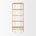 Mercana Taylin 33" x 14" x 83" Solid Wood Wall Shelf