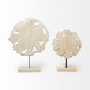 Mercana Kamara 16" x 4" x 22.2" Solid Wood Decorative Object