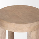 Mercana Brahma 18" x 18" x 30" Solid Wood Stool