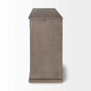 Mercana Braxton 81.5" x 18.5" x 36" Solid Wood Sideboard