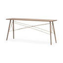 Mercana Kirby 66" x 16" x 29" Solid Wood Console Table