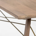 Mercana Kirby 66" x 16" x 29" Solid Wood Console Table