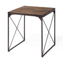 Mercana Trestman 24" x 24" x 22.5" Metal Side Table