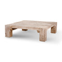 Mercana McArthur 48" x 48" x 14" Solid Wood Coffee Table