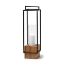 Mercana Orionis 6.7" x 6.7" x 23.8" Metal Lantern
